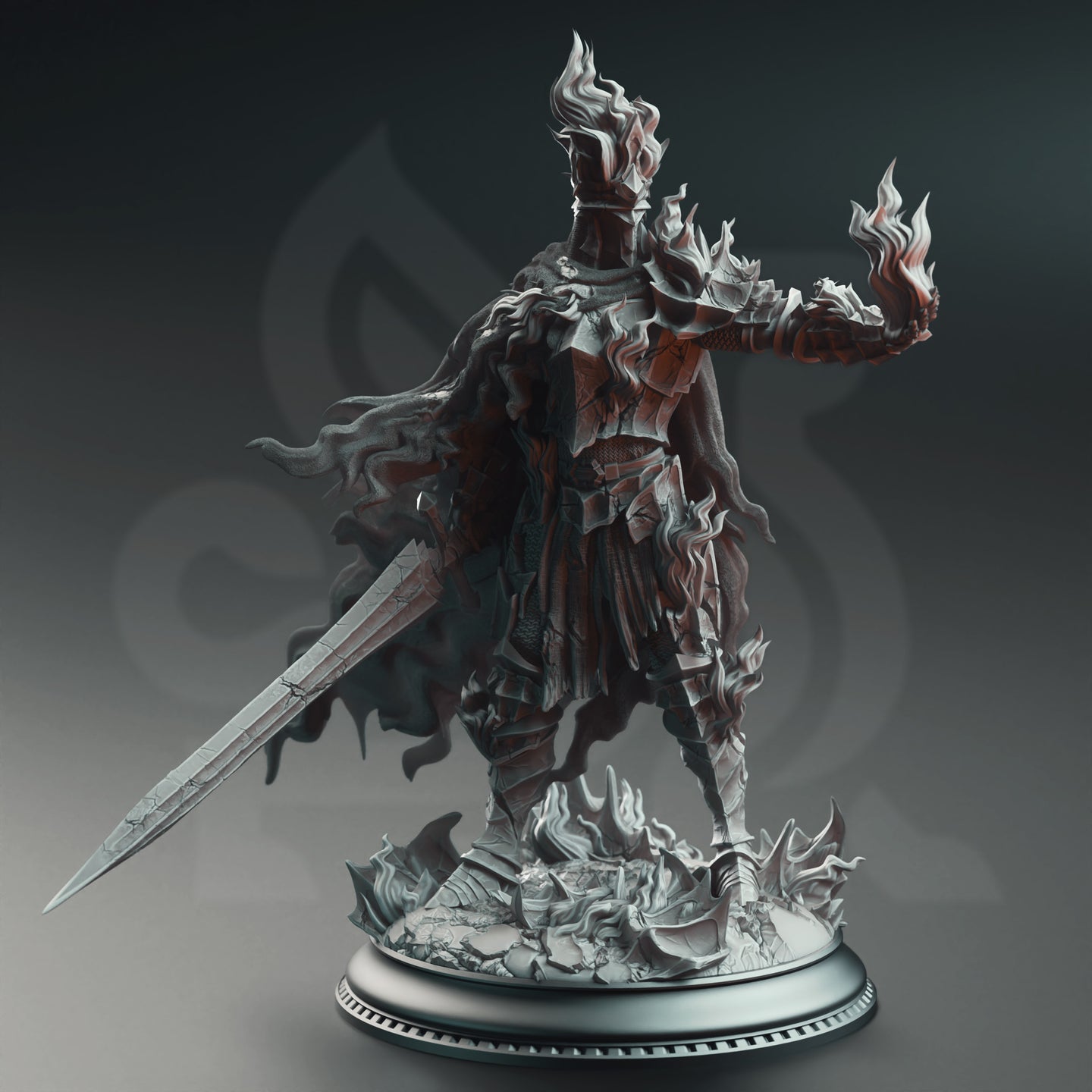 The Burning Knight (Ser Elias the Heartless) by DM Stash