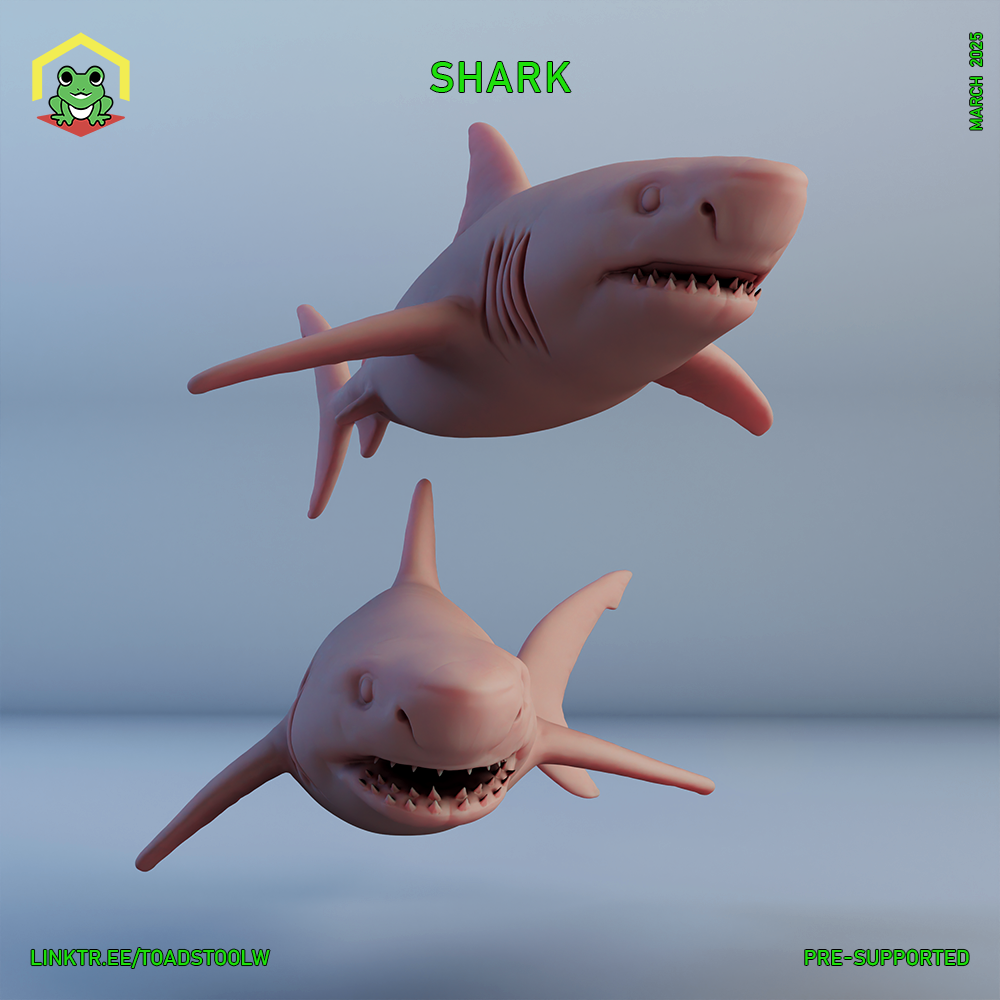 Sharks by The Toadstool Weaver