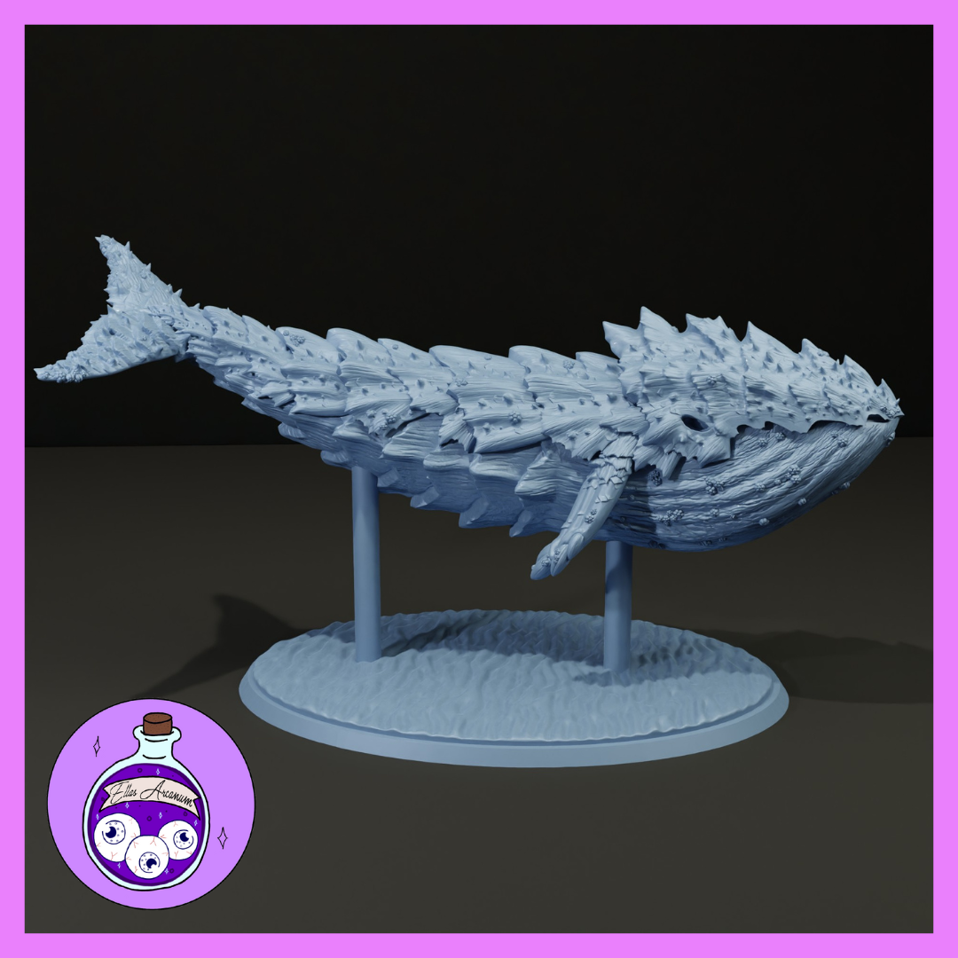 Skeljungur - Icelandic Shell Whale by Ella's Arcanum Minis