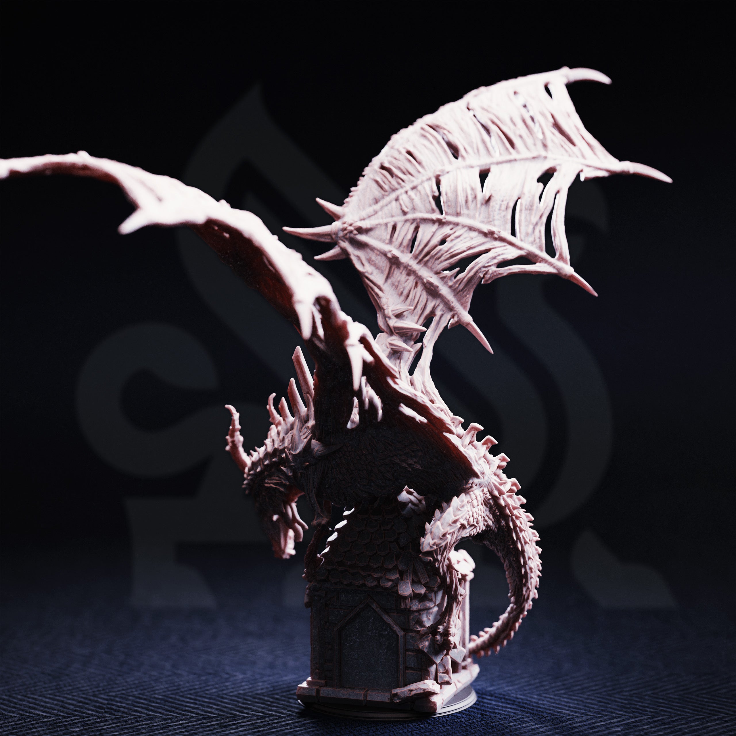 Ancient Undead Dragon Shingorion D D Miniature By DM Stash MitzNSimz Ancient Undead Dragon Shingorion D D Miniature By DM Stash MitzNSimz