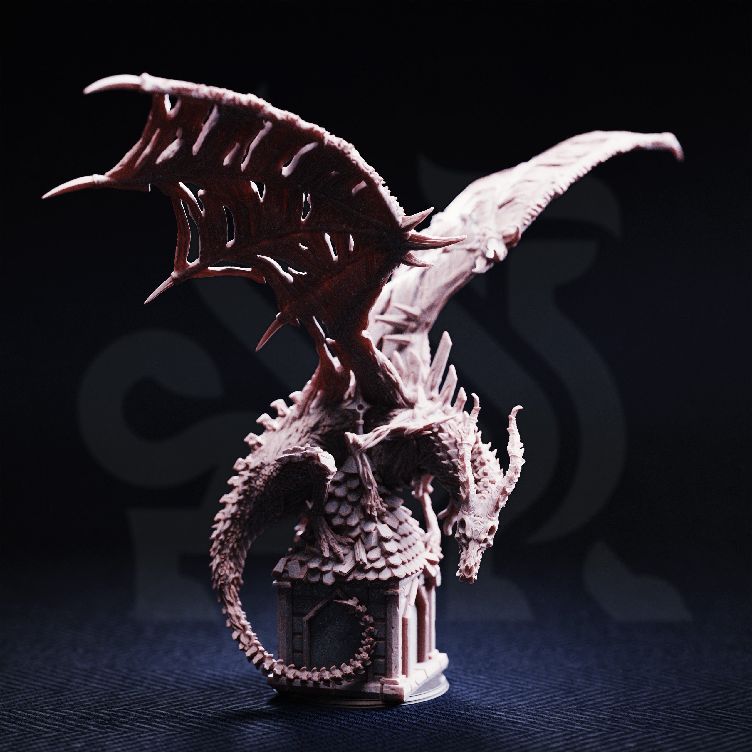 Ancient Undead Dragon Shingorion D D Miniature By DM Stash MitzNSimz Ancient Undead Dragon Shingorion D D Miniature By DM Stash MitzNSimz