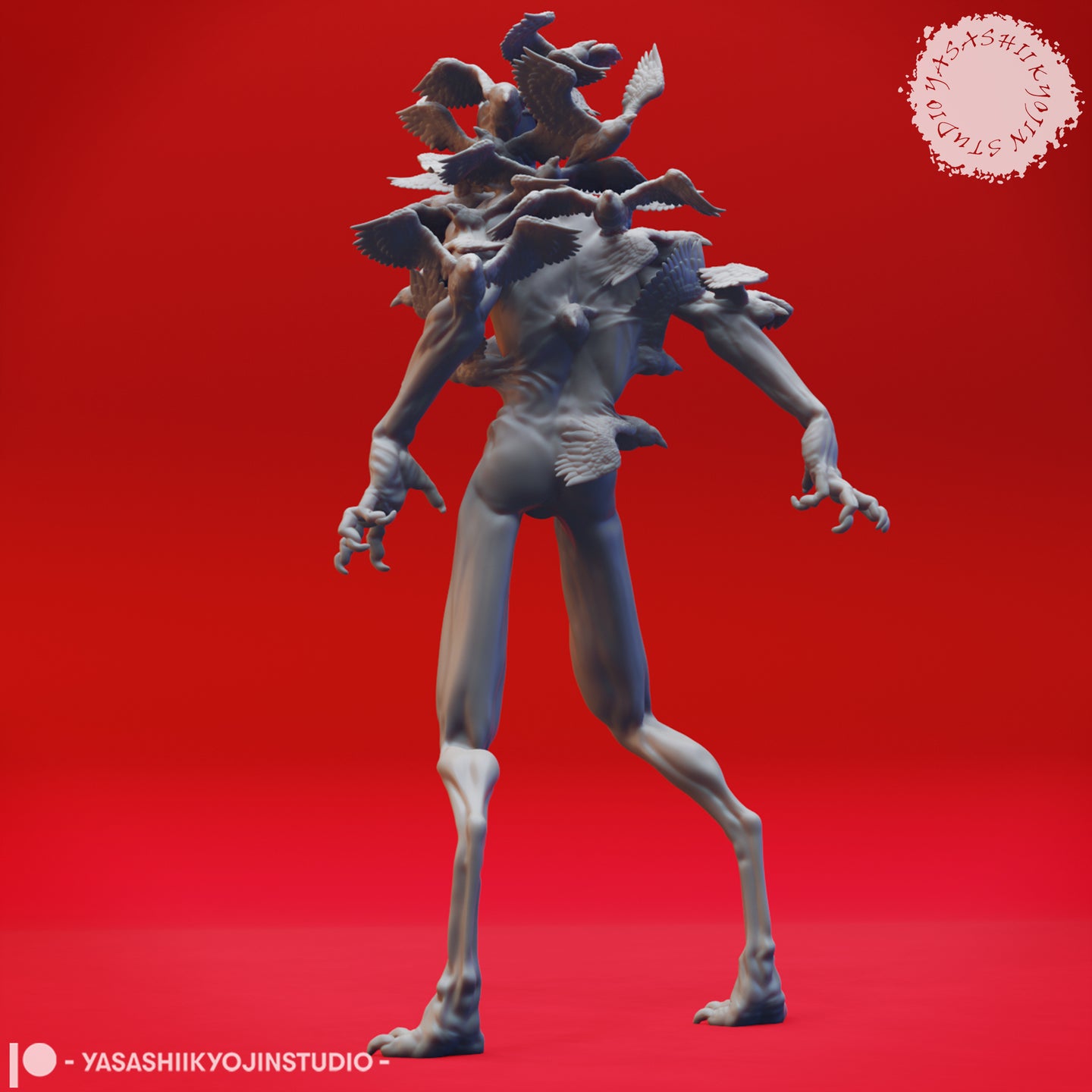 Shrike Fiend 01 by Yasashii Kyojin Studios