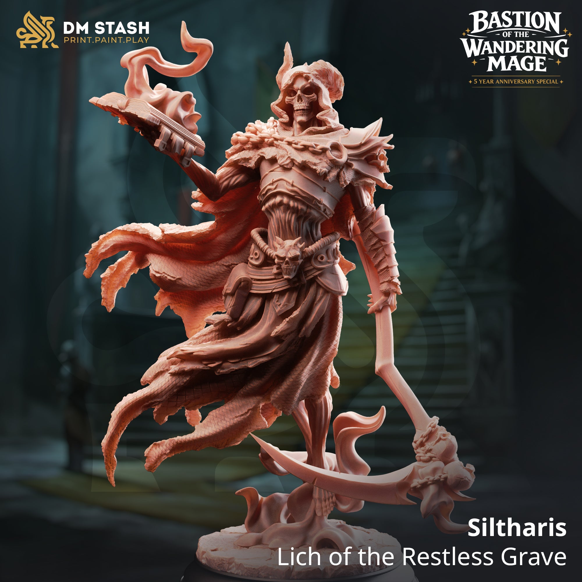 Lich of the Restless Grave (Siltharis) by DM Stash