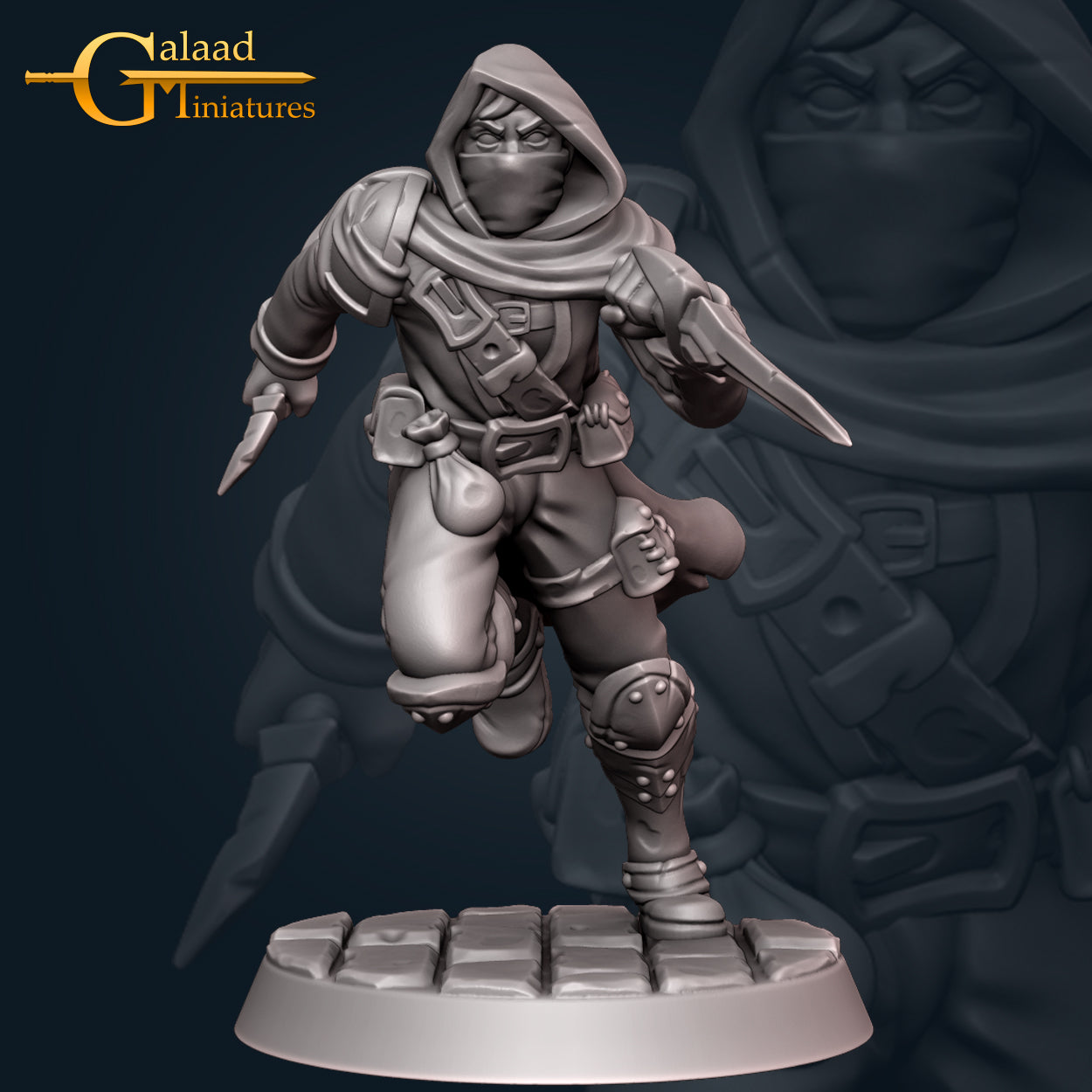 Simon Rogue by Galaad Miniatures