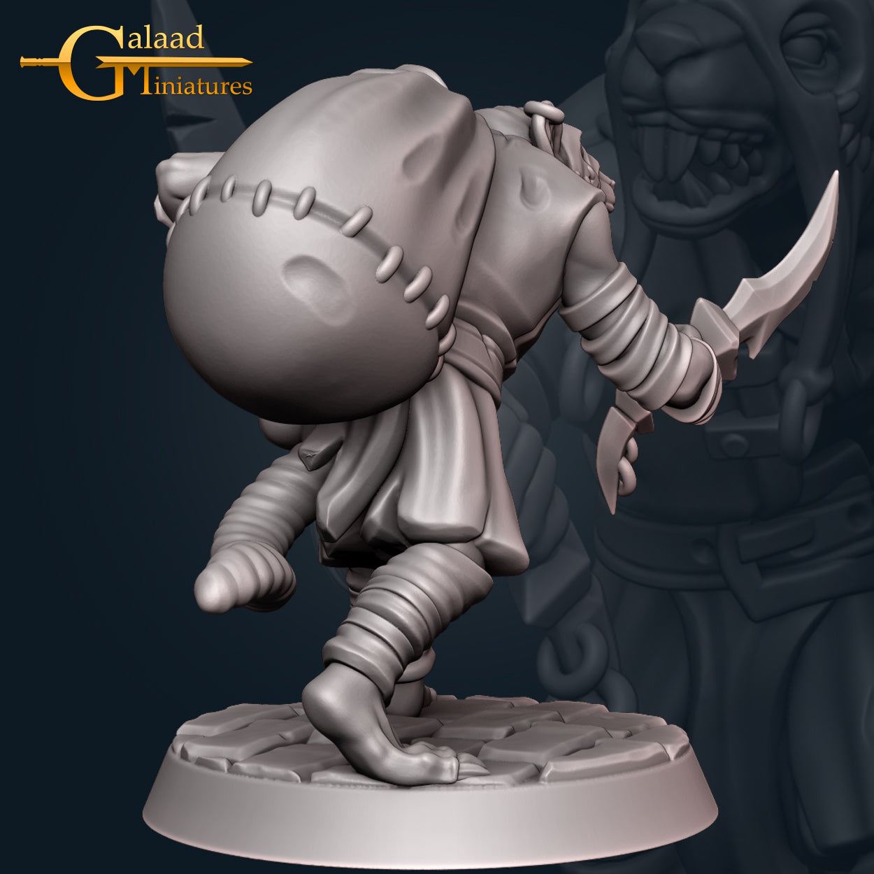 Ratfolk Scavenger Bundle by Galaad Miniatures
