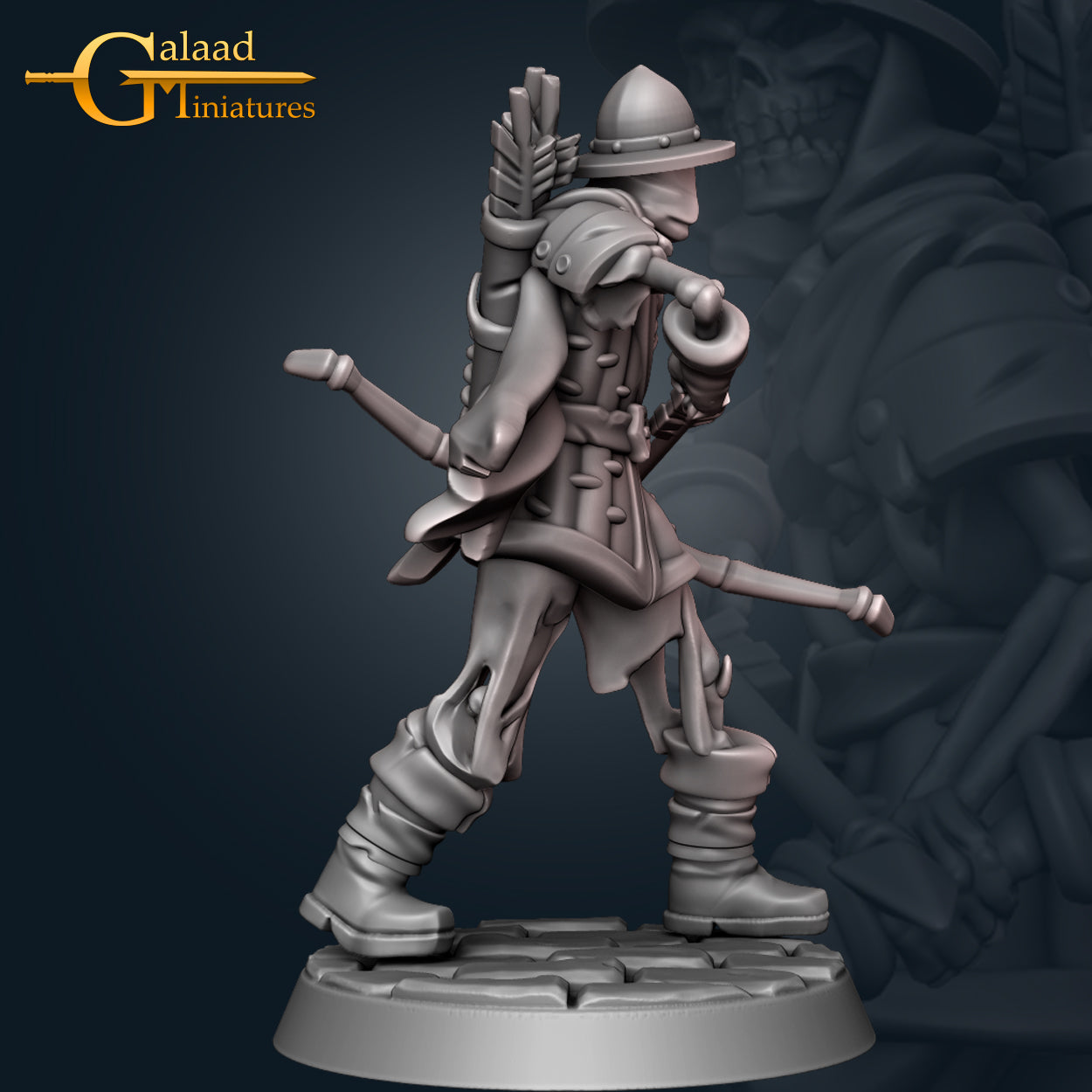 Skeleton Archer 02 by Galaad Miniatures