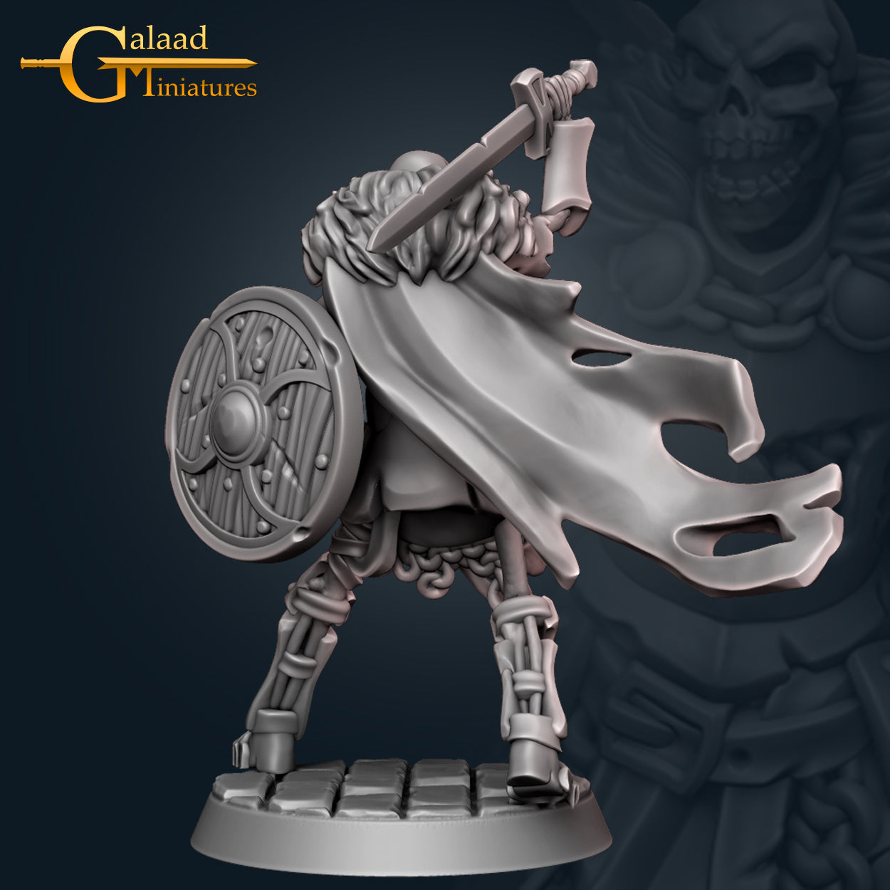 Melee Skeleton 01 by Galaad Miniatures