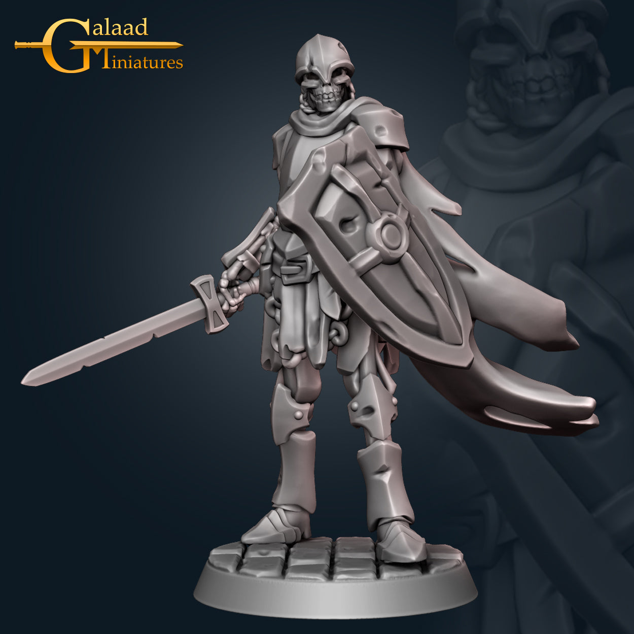 Melee Skeleton 02 by Galaad Miniatures