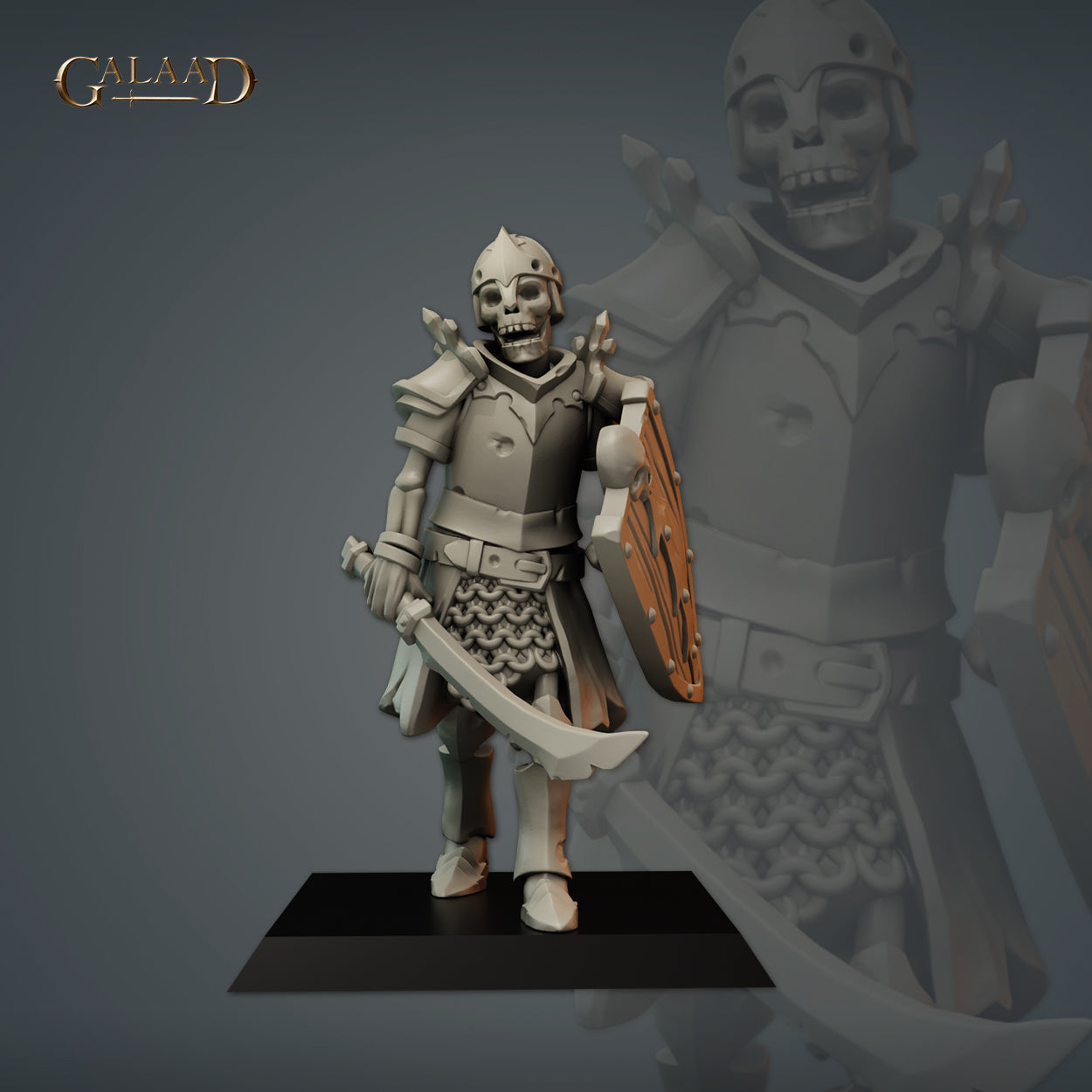Skeleton 01 by Galaad Miniatures