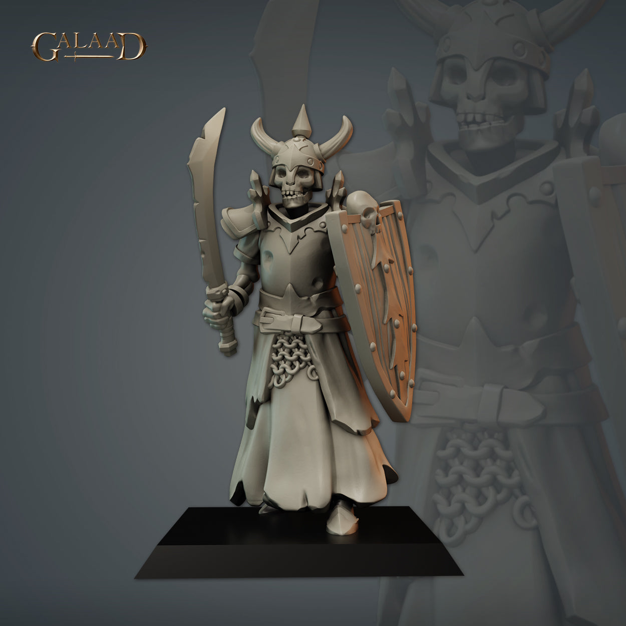 Skeleton 02 by Galaad Miniatures