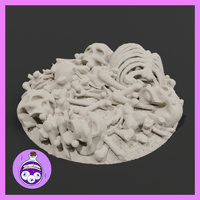 Skeleton Pile on Dirt by Ella's Arcanum