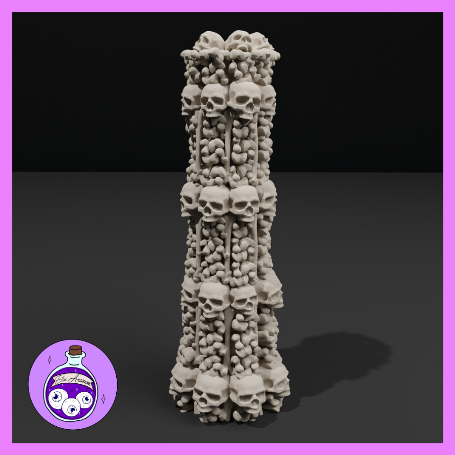 Skeleton Pillar by Ella's Arcanum