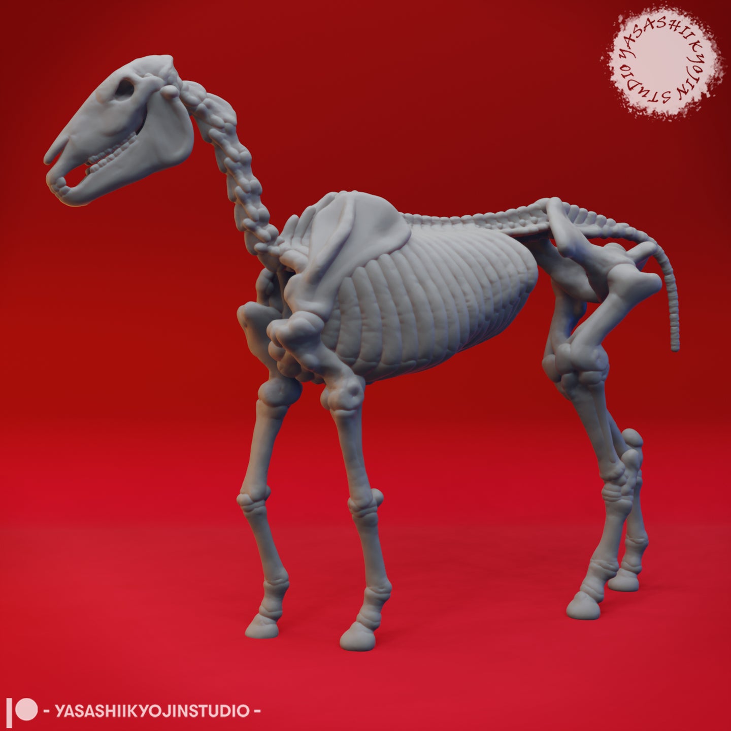 Skeleton Horse / Unicorn Bundle by Yasashii Kyojin Studios