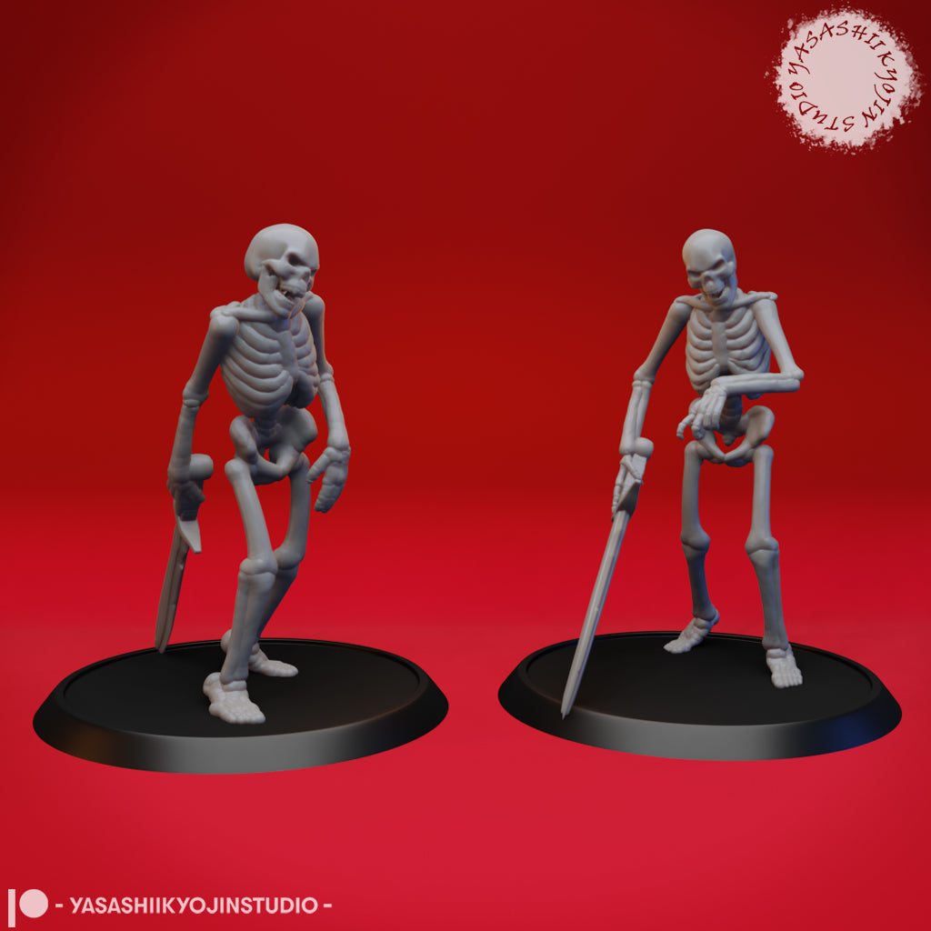 Skeleton 04 by Yasashii Kyojin Studios