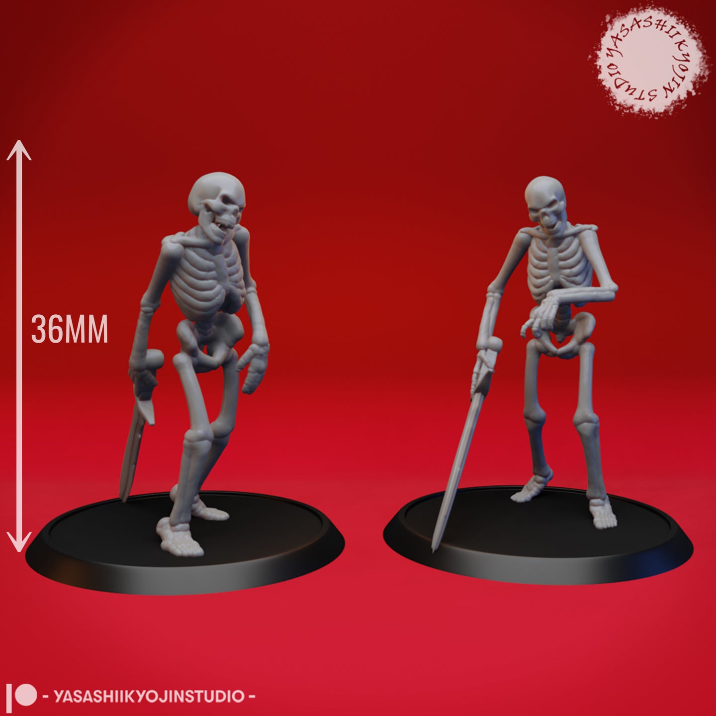 Skeleton 04 by Yasashii Kyojin Studios
