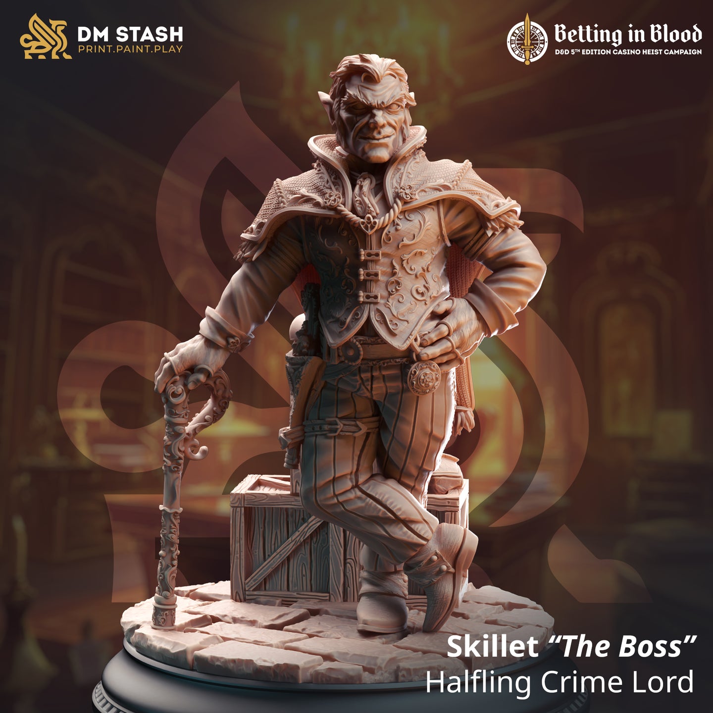 Halfling Crimelord (Skillet "The Boss") by DM Stash