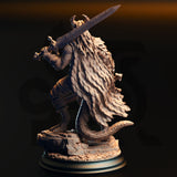 Black Dragonborn Barbarian (Skraa Dark-Eye) by DM Stash