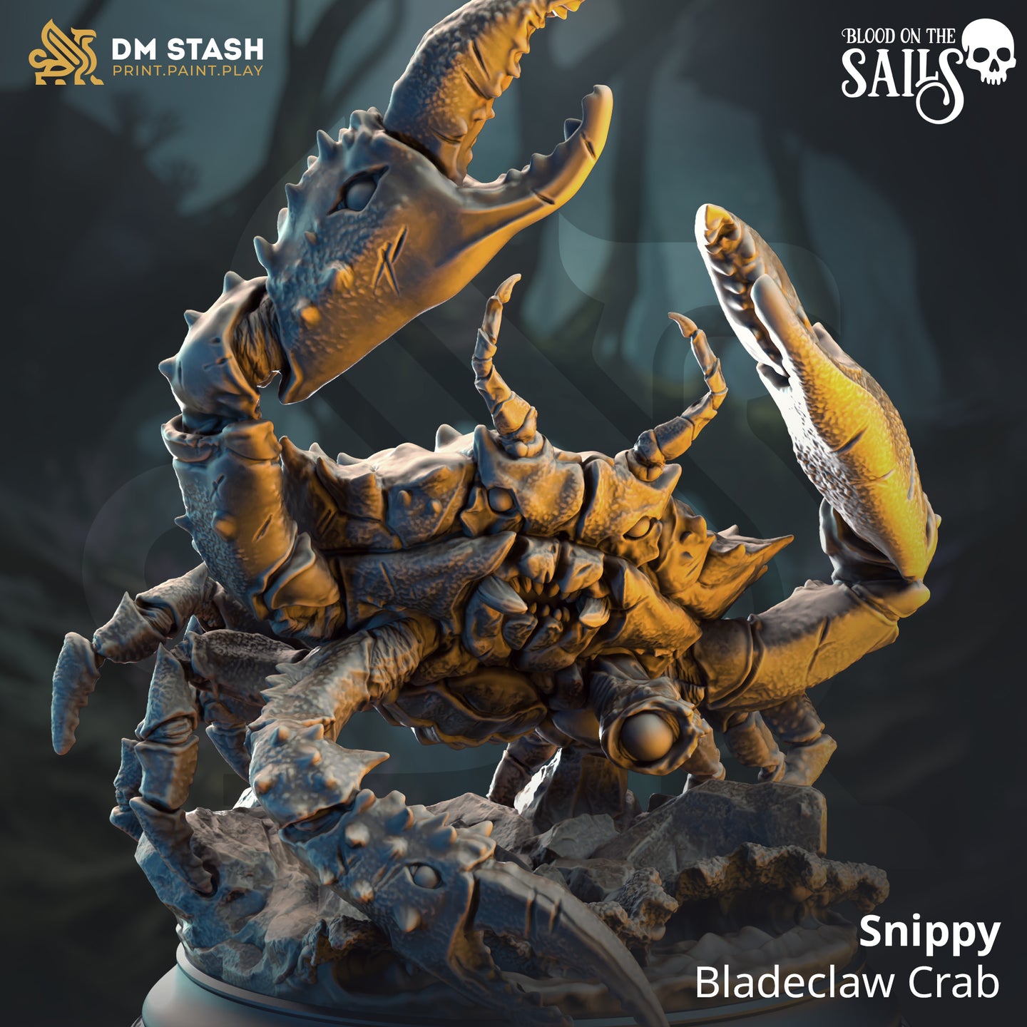 Blade Claw Crab (Snippy) by DM Stash