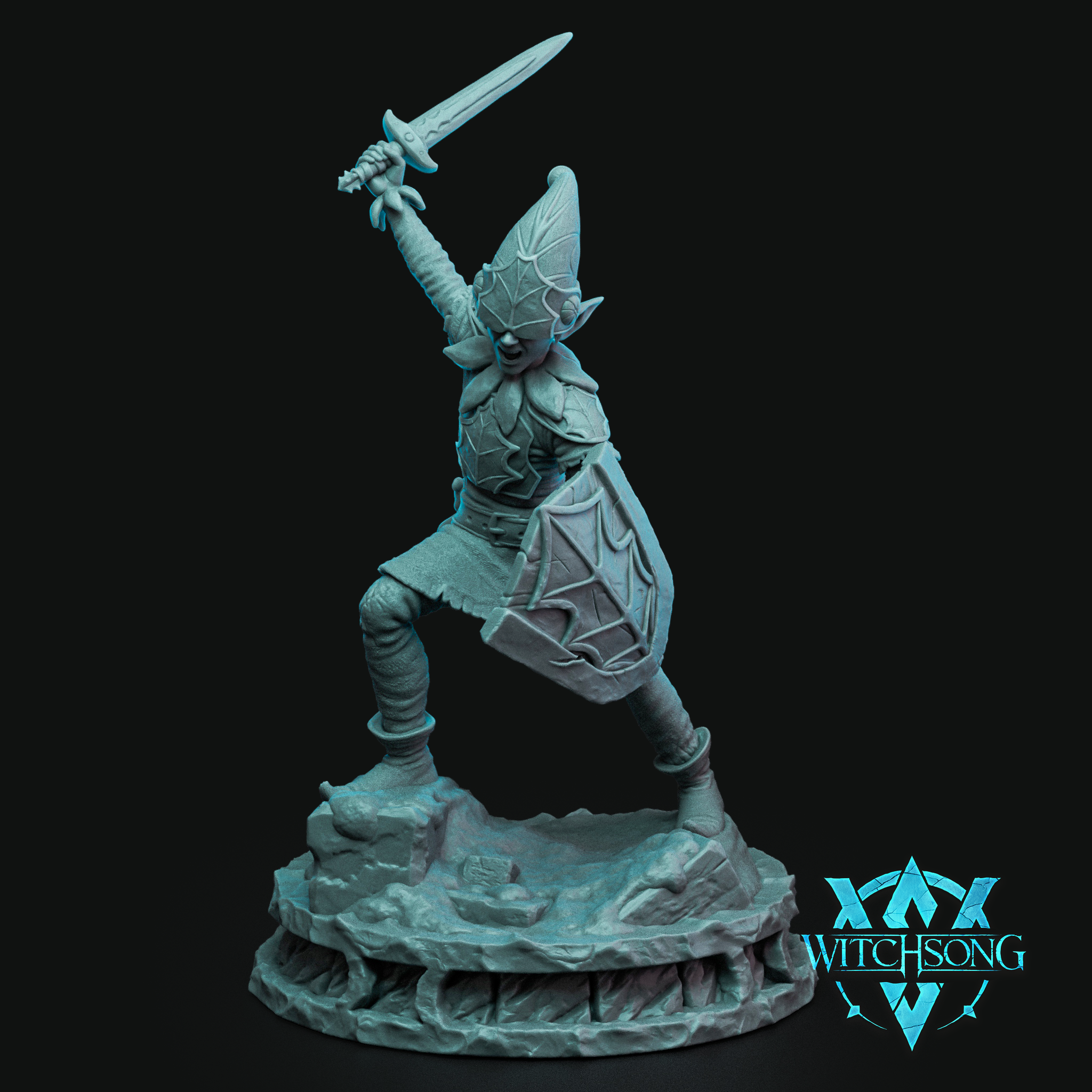 Enchanted Elf Soldier Bundle by Witchsong Miniatures