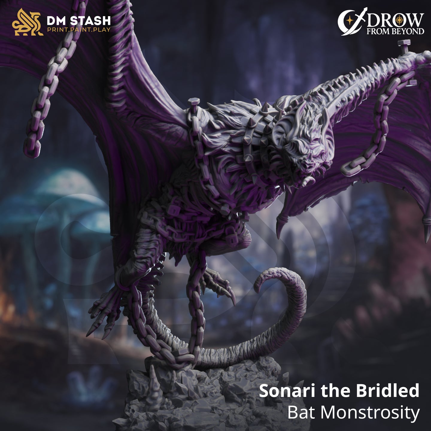 Giant Bat Monstrosity (Sonari the Bridled) by DM Stash