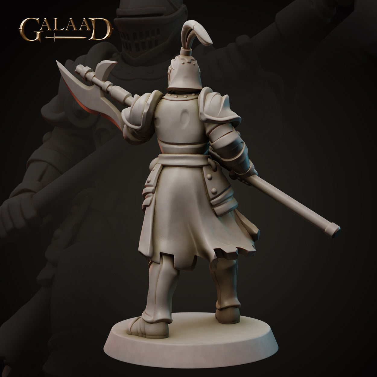 King's Guard Spear Knight 01 by Galaad Miniatures