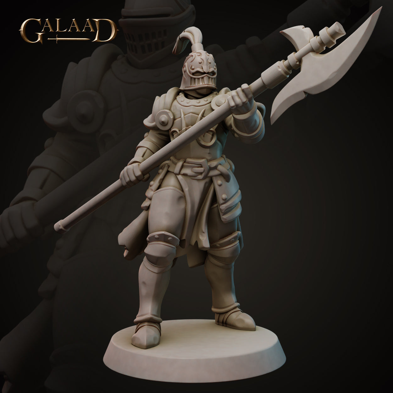 King's Guard Spear Knight Bundle by Galaad Miniatures