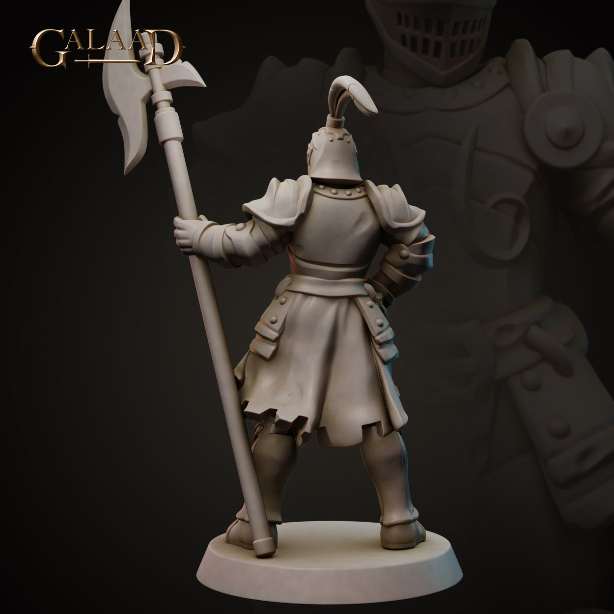 King's Guard Spear Knight 02 by Galaad Miniatures