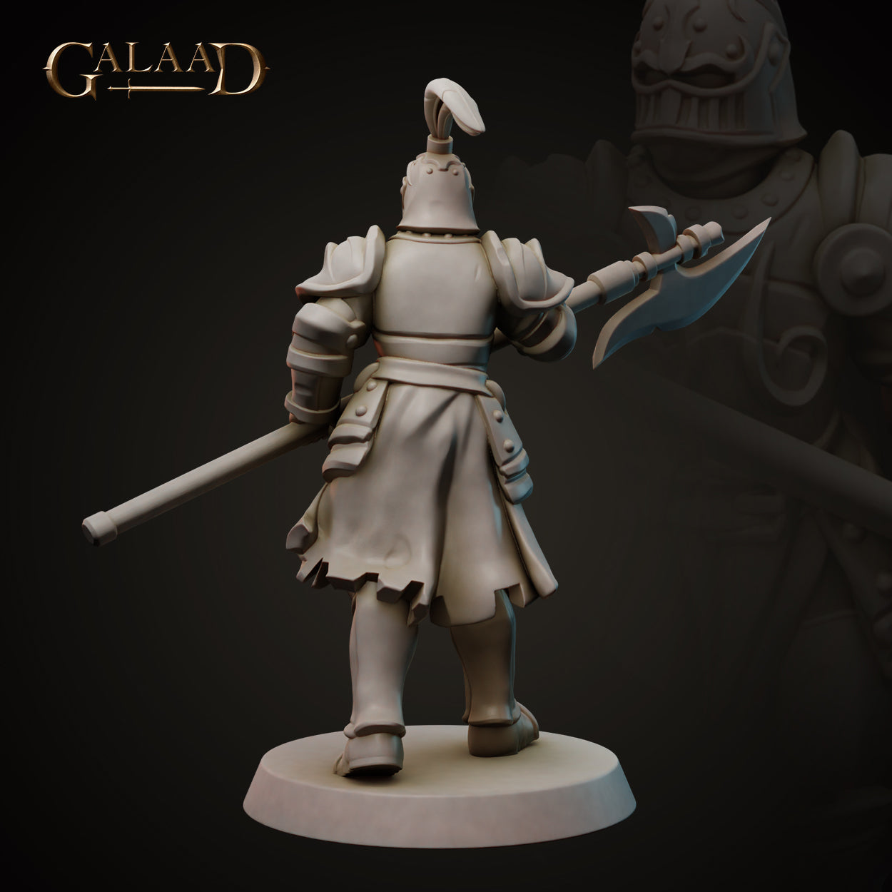 King's Guard Spear Knight 03 by Galaad Miniatures