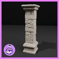 Stone Column by Ella's Arcanum