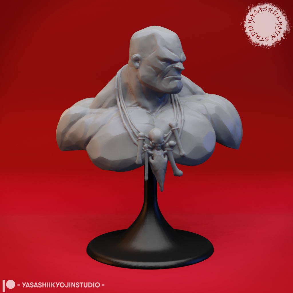 Stone Giant Bust by Yasashii Kyojin Studios