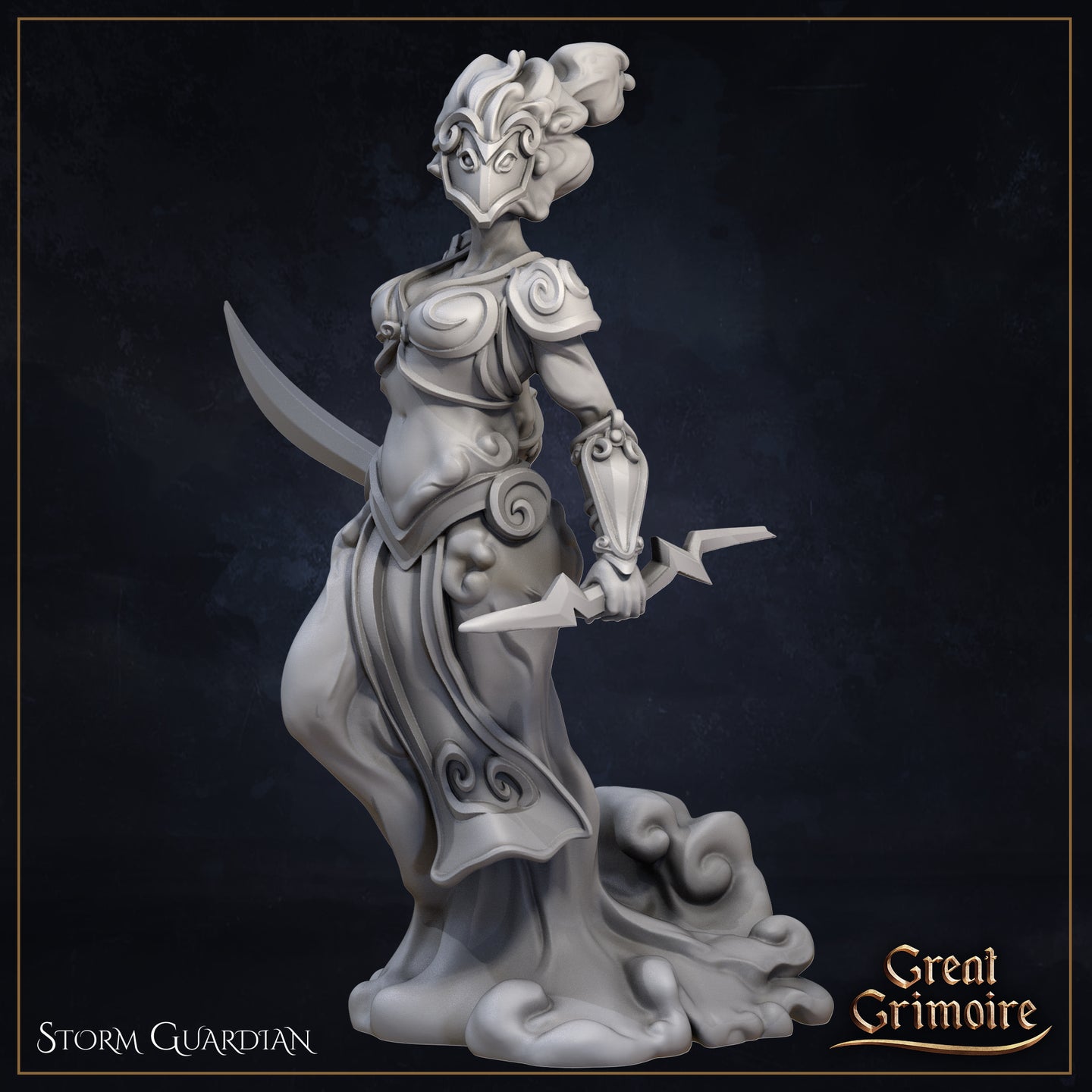 Storm Spirit 02 by Great Grimoire