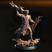 Half-Dragon Sorcerer (Styrax Thunderscale) by DM Stash