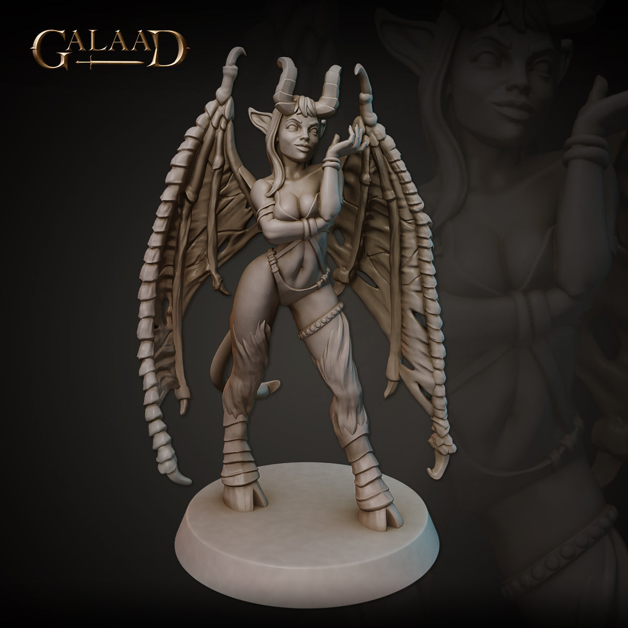 Succubus 01 by Galaad Miniatures