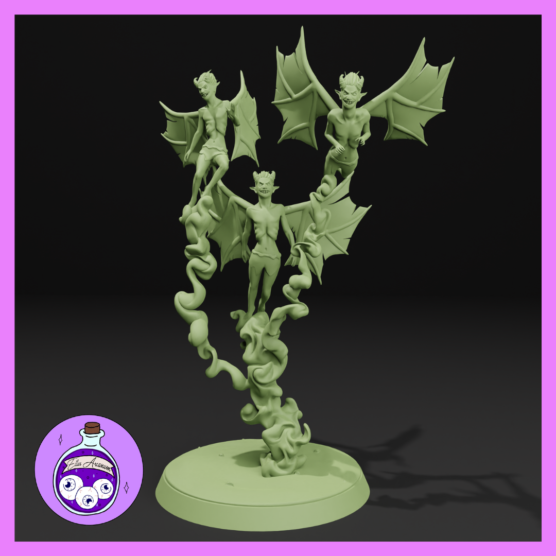 Swarm Of Dark Pixies 2 by Ella's Arcanum Minis