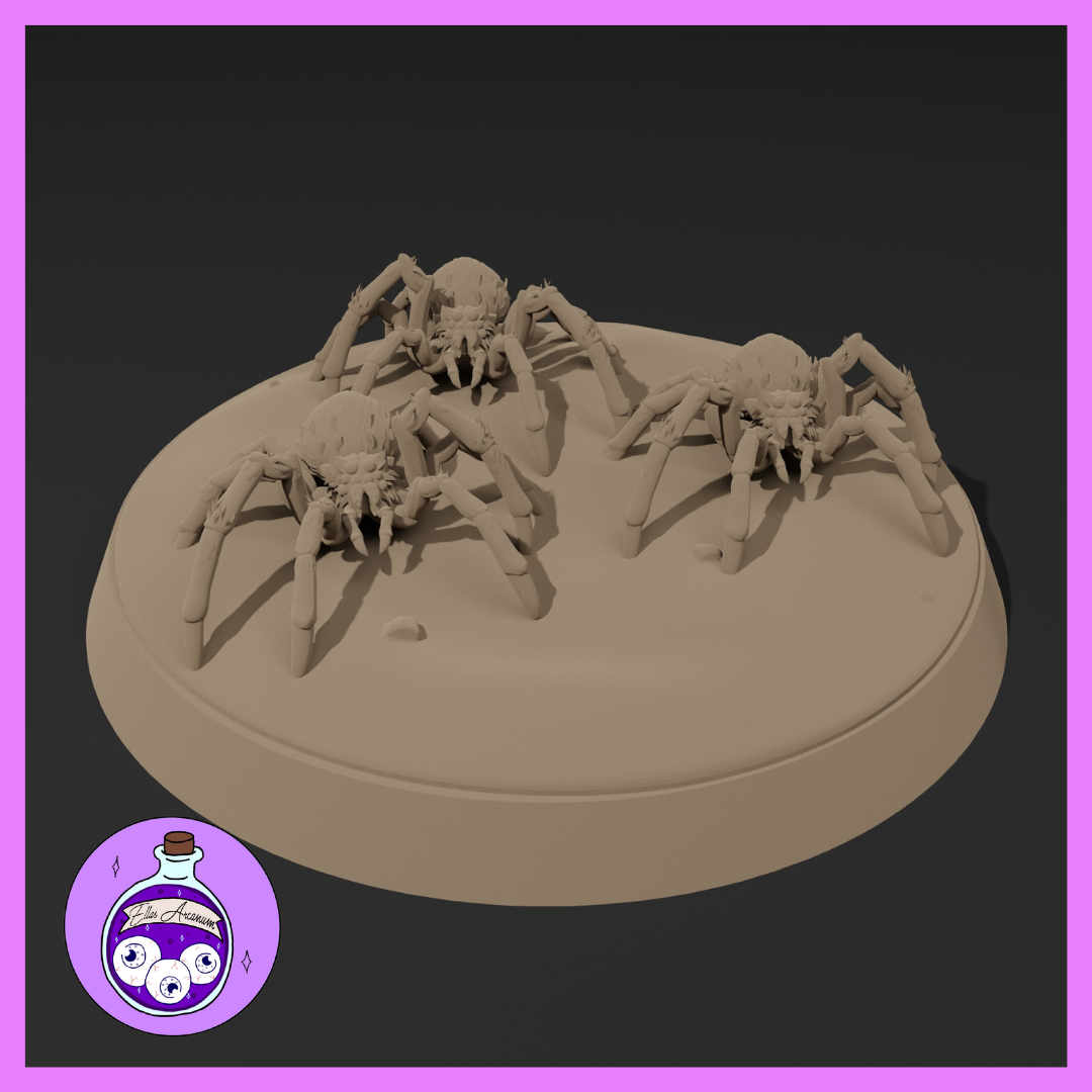 Swarm of Spiders by Ella's Arcanum Minis