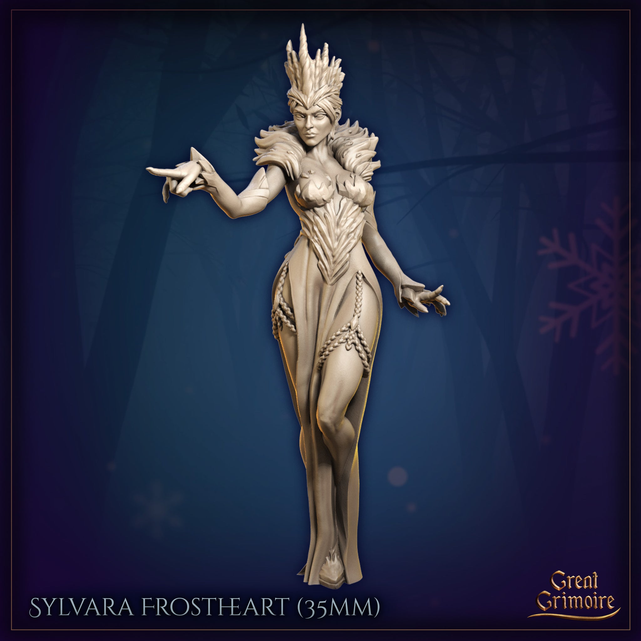 Sylvara Frostheart by Great Grimoire