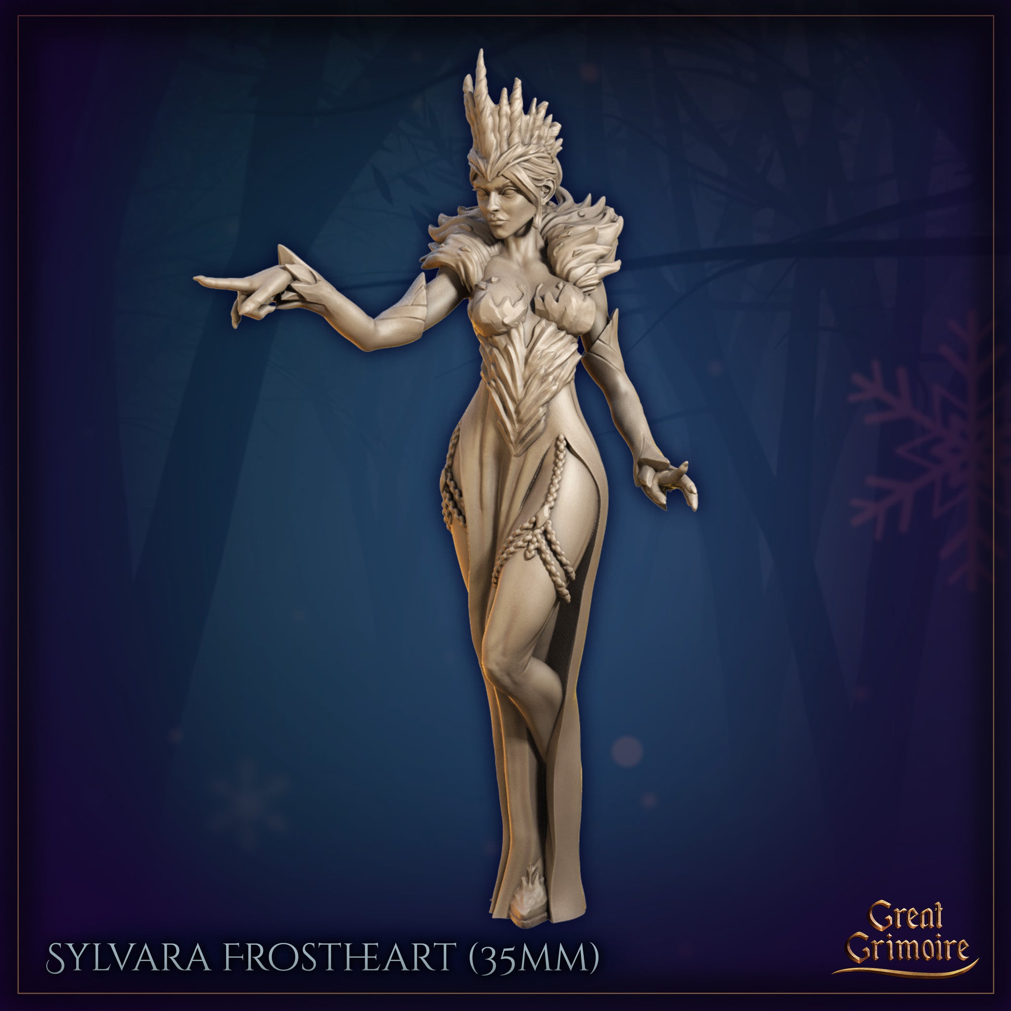 Sylvara Frostheart by Great Grimoire