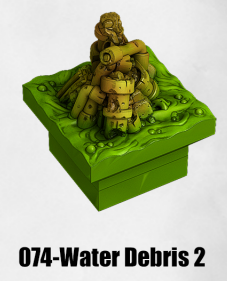 Toxic Sewer Water Debris 2 TS-074 by Dungeon Blocks