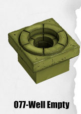 Toxic Sewer Well Empty TS-077 by Dungeon Blocks