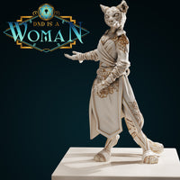 Tabaxi Monk - Amalya by DnD Is A Woman