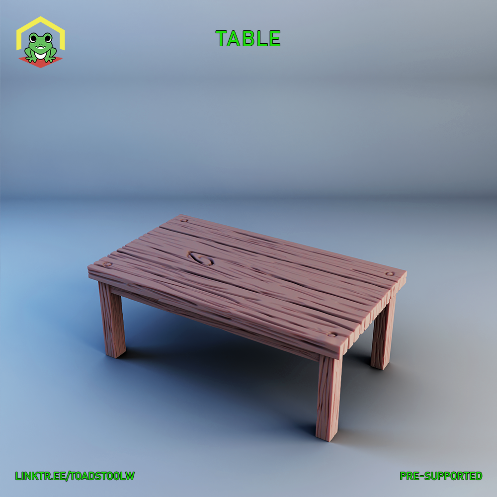 Table #1 by The Toadstool Weaver