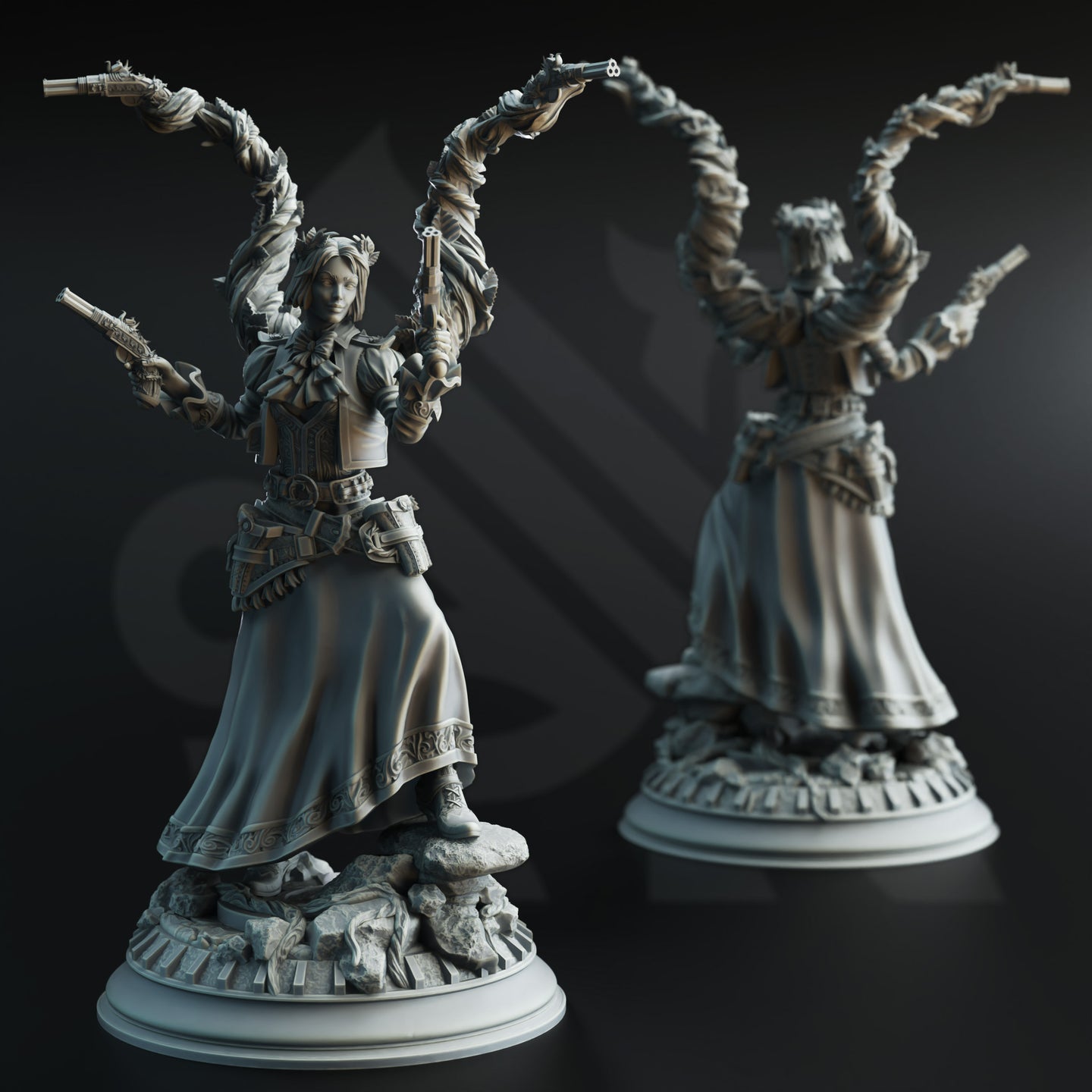 Druidic Gunslinger (Tasmin Greaves) by DM Stash