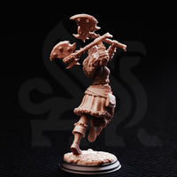 Half-Orc Barbarian (Tekrana of the Bloodfangs) by DM Stash