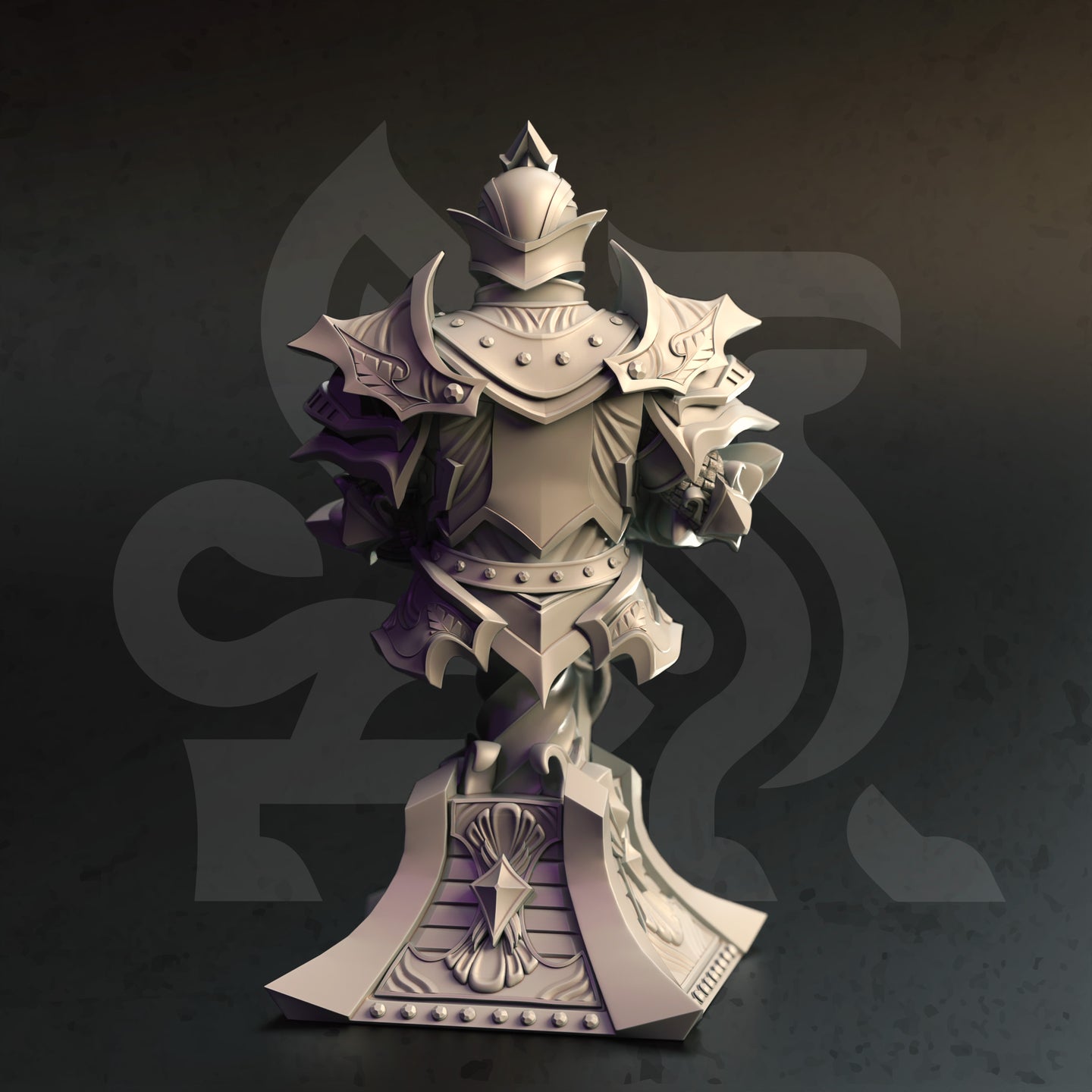 Paladin (Teverys) Bust  by DM Stash