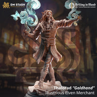 Illustrious Elven Merchant (Thalorad "Goldhand") by DM Stash