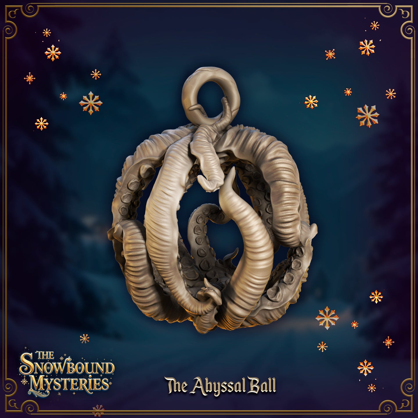 The Abyssal Ball Xmas Bauble by Great Grimoire