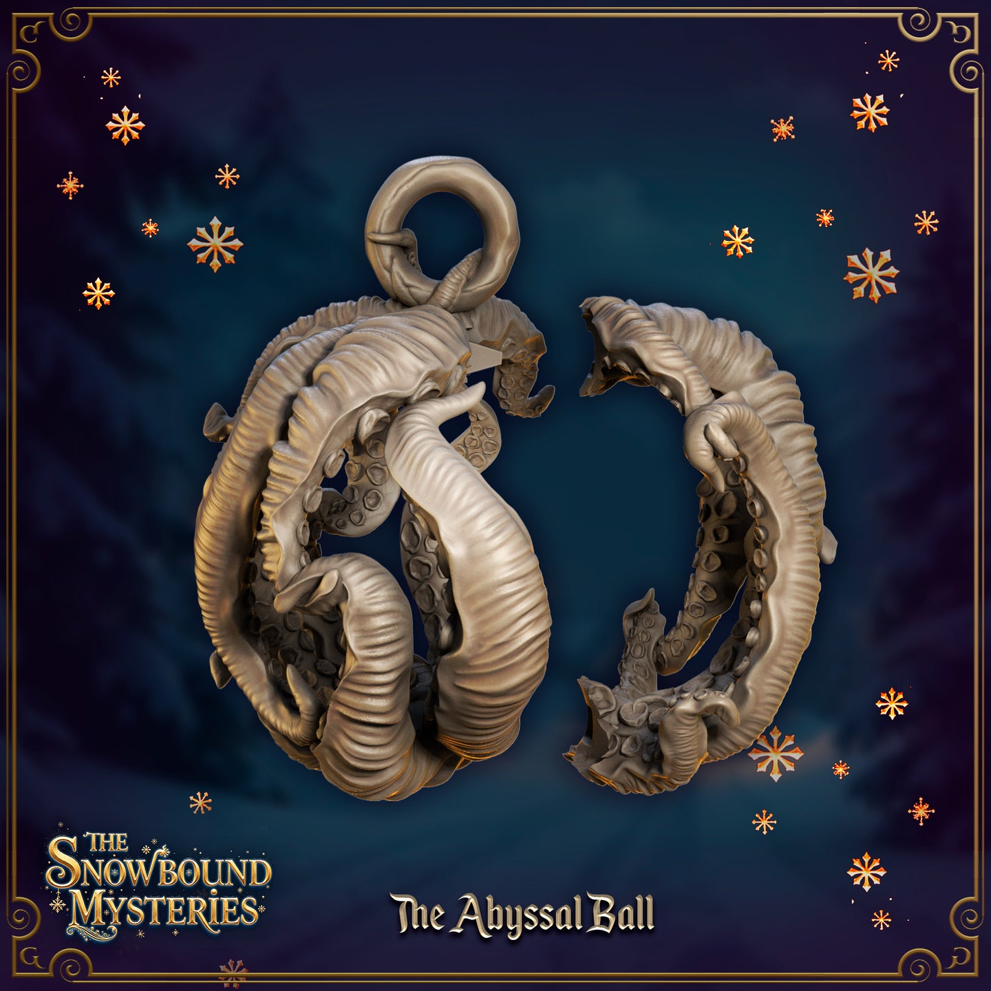 The Abyssal Ball Xmas Bauble by Great Grimoire