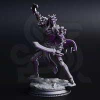 Blessed Drow Warrior 01 by DM Stash