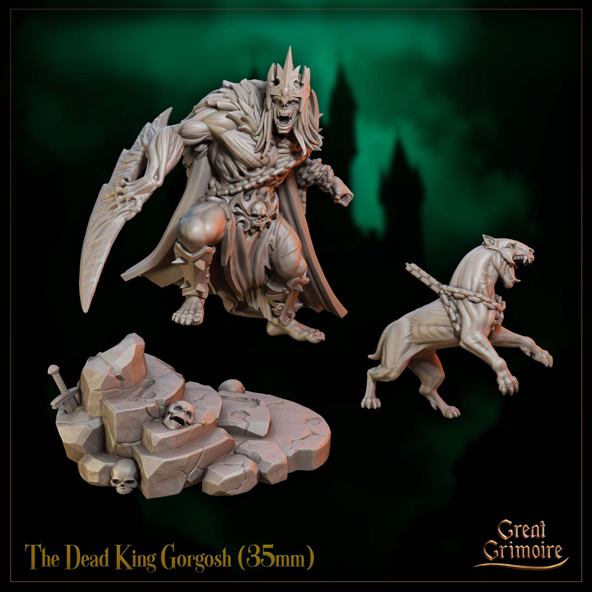 The Dead King Gorgosh by Great Grimoire