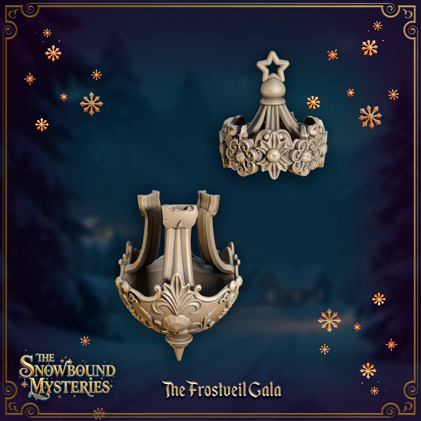 The Frostveil Gala Xmas Bauble by Great Grimoire